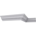 thumbnail image 6 of 4 3/4"H x 4 1/8"P x 6 3/8"F x 94 1/2"L, (1 5/8" Repeat), Dentil Crown Moulding, 6 of 14