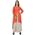 thumbnail image 1 of Phagun Kurti en Coton à Motif Floral pour Femmes, Kurta Ethnique, Robe Décontractée, 1 of 6
