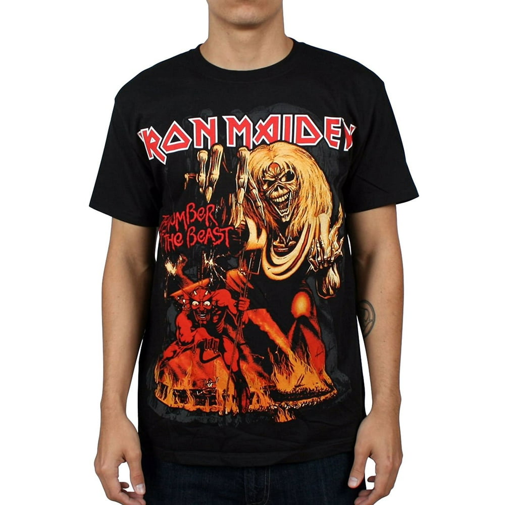 t shirt iron maiden official