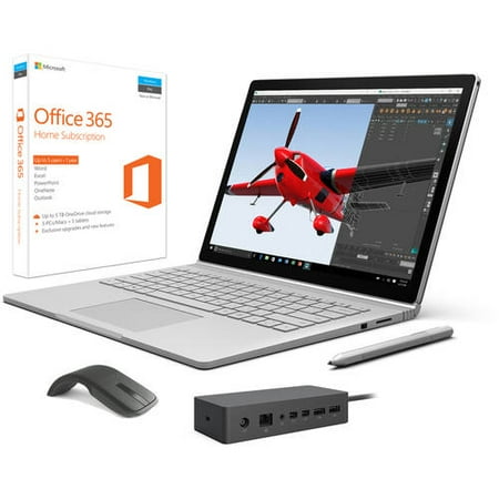 Microsoft Surface Book 13.5" 8GB /256GB Intel Core i5 Bundle