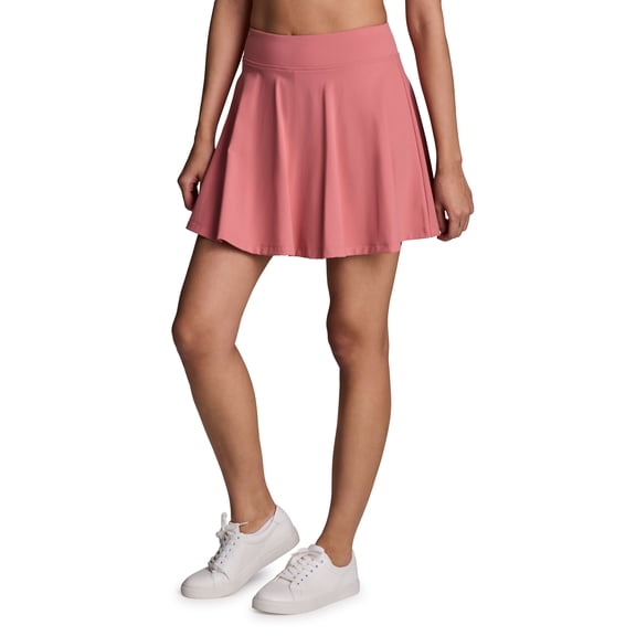 RBX Active Women's Buttery Soft Stretch Jersey Flared Skirt Athleisure Workout Skort