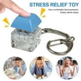 thumbnail image 6 of vnanda Anxiety Relief Keychain Toy Fidget Toy Keyboard Keychain Stress Relief Toy for Adults Kids Finger Press Type Keyboard Executive Desk Toy Exercise, 6 of 8