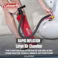 thumbnail image 5 of Coleman EasyFlate Dual-Action Manual Air Pump, Portable Hand Pump Inflator with 3 Adapters, 5 of 12