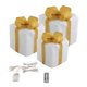 thumbnail image 1 of Juego de 3 cajas de regalo LED para árbol de Navidad con luces para celebrar las fiestas. Vistoso, 1 of 9