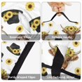 thumbnail image 6 of Highland Cow and Sunflower Print Teens Toddler Nap Mat with Pillow, Sleeping Mat Bag for Preschool Daycare 50"x20", 6 of 6