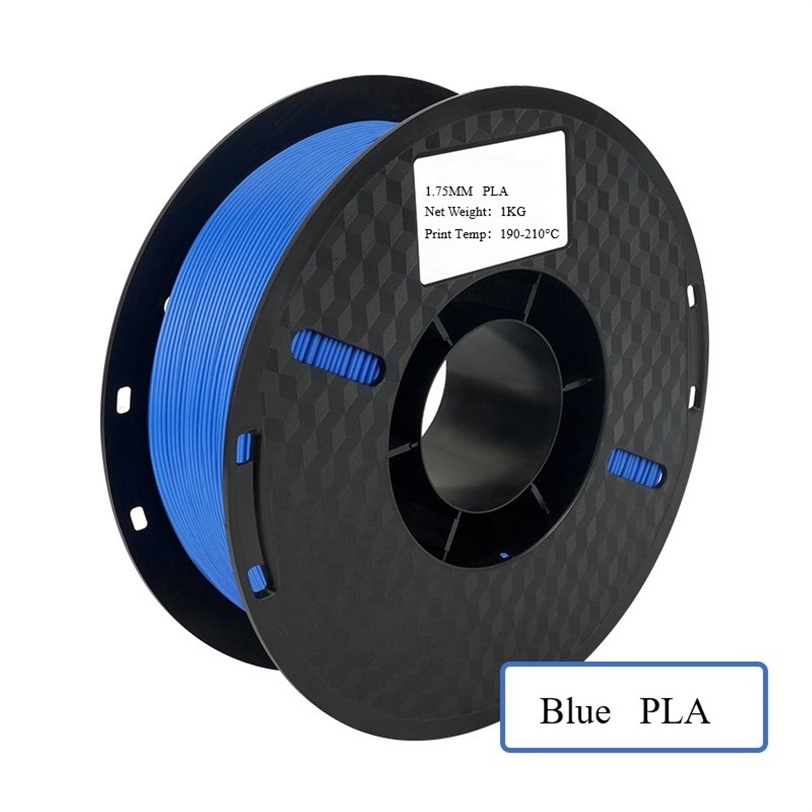 1.75mm PLA Solid Colorful Filament Fit Most 3D Printers, Easy-to-Print, No Pulling or Clogging, 1KG 3D Printer Accessories