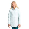 thumbnail image 1 of Parka The North Face reversible Mossbud Swirl para niñas, color azul hielo, 1 of 5