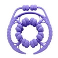 thumbnail image 1 of Bunblic Rouleau de Massage pour les Jambes Rouleau à 36 Points Pince Circulaire pour les Jambes Polyvalent Portable 36 Roues Outil de Massage pour Mollets pour Voyager Bras Intérieur violet, 1 of 8