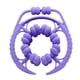 thumbnail image 1 of Rodillo de masaje de piernas, rodillo muscular, abrazadera circular para piernas, 360 grados, versátil y compacto. violeta, 1 of 9