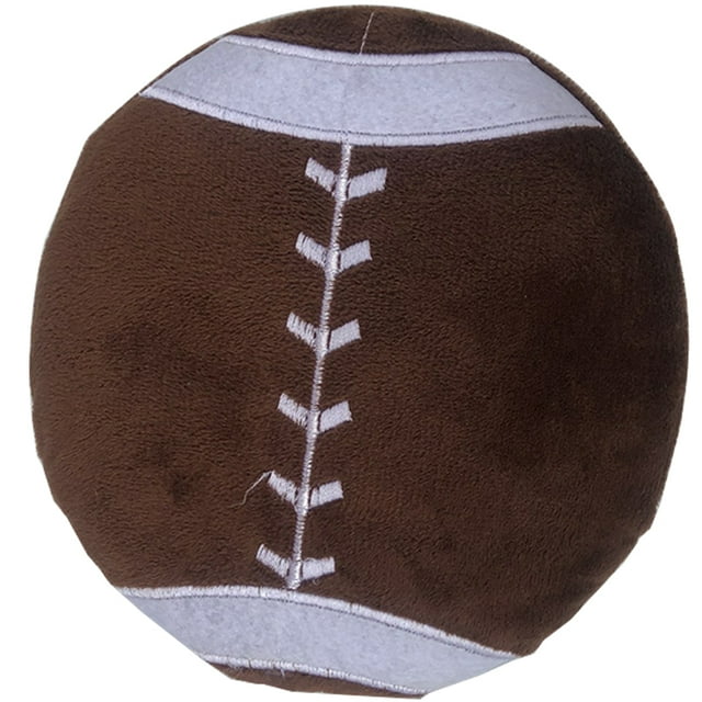 Dog Jouet à Rapporter pour Chien Basket Football Rugby Forme Animal Couineur Toy Jouet de Dentition