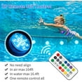 thumbnail image 5 of Futhstar 3.5" Submersible LED Underwater Pool Lights, Multicolor RGB. 2 Count Pack, 5 of 7