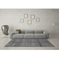 thumbnail image 3 of Ahgly Company Indoor Rectangle Abstract Gray Modern Area Rugs, 5' x 7', 3 of 4