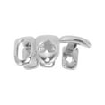 thumbnail image 5 of Unique Bargains 1 Pc Fake Grills Hip Hop Single Design Teeth Grillz Silver Tone, 5 of 6