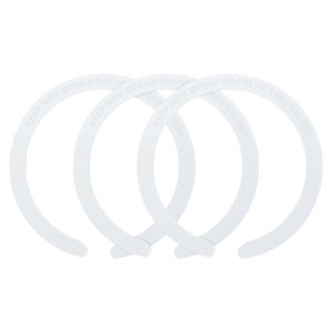 3Pcs Anneau magnétique, kit de conversion sans fil en forme de C, blanc