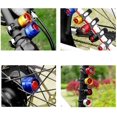 thumbnail image 3 of 2 piezas Luz trasera LED impermeable para bicicleta Ajuste constante Luz trasera para bicicleta Stark Luz para casco Luz de advertencia de seguridad Accesorios para bicicletas Azul Sailing Electrónica, 3 of 4