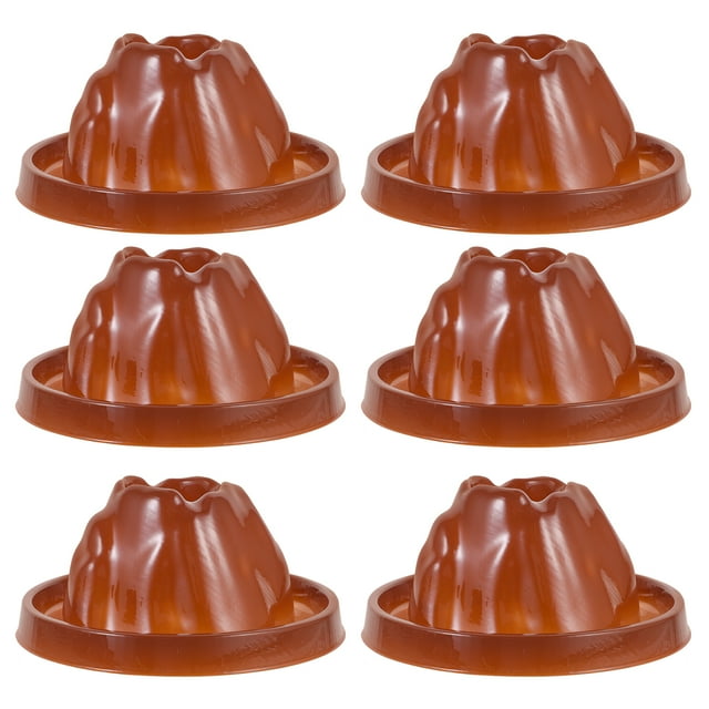 6pcs Volcano Science Models Volcano Eruptions Base Prop Scientific DIY Volcano Base