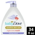 thumbnail image 4 of Baby Dove Sensitive Skin Body Wash Calming Moisture Hypoallergenic & Tear-Free, 34 oz, 4 of 13