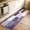 Purple White Gray, variant on Burnt Orange Beige 3x5 Area Rugs, Abstract Modern Oil Painting Geometric Non-Skid Rubber Backing Large Rectangle Rugs - Living Room Bedroom Home Office, Indoor Floor Mat Carpets Washable Rug