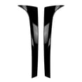 thumbnail image 5 of ZS Glossy Black ABS Car Rear Window Spoiler Side Wing Trim Cover Decorate 2Pcs For Skoda Karoq 2017 2018 2019, 5 of 8