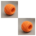 thumbnail image 3 of Matsuzay Cuerda de arpillera retorcida para fiesta de boda, cuerdas decorativas para álbum de recortes, manualidades, accesorios para Naranja 2piezas, 3 of 5