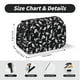 thumbnail image 5 of Disketp Black White Leaves Estuche de Lápices de Doble Capa con Tapa Abatible y Cremallera, Organizador Escolar para Adolescentes y Adultos, 5 of 7