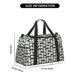 thumbnail image 3 of Fotbe Panda Bear Bolsa de Viaje con Estampado, Bolsa de Fin de Semana para Mujer con Compartimento para Zapatos, Bolsa de Gimnasio con Bolsillo Húmedo, 3 of 7
