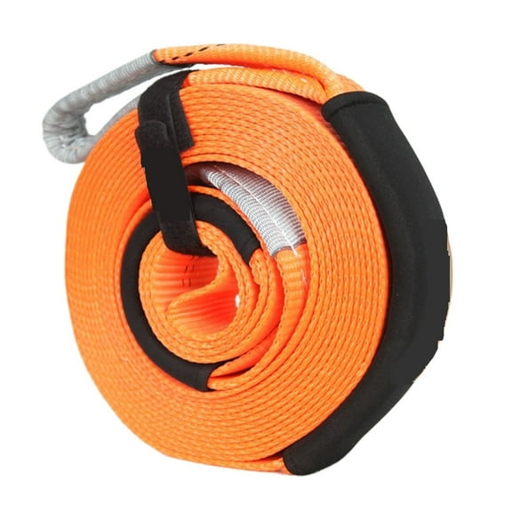 1Pcs Heavy Duty Car Road Recovery Tow Strap Towing Ropes Car Accessories Styling Car Towing Ropes 5m 5Tons ,Easy to Carry