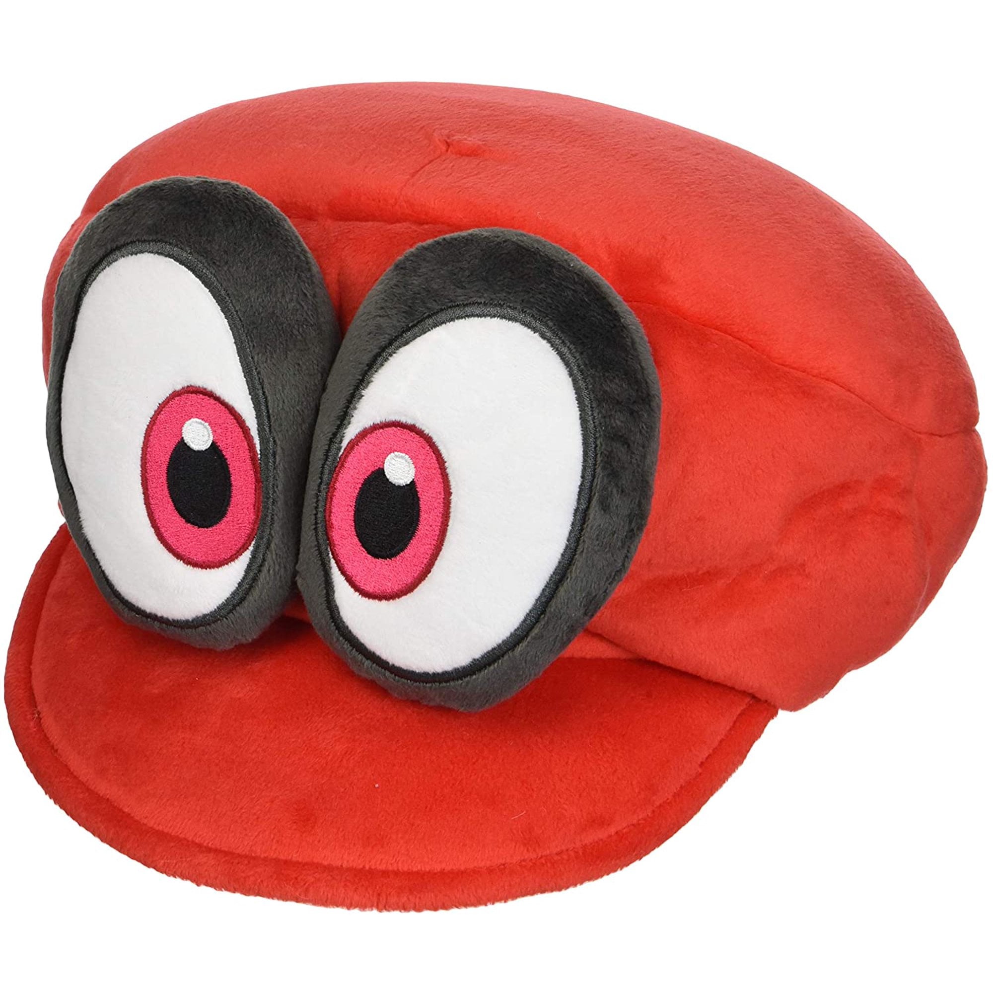 Red/green Mushroom Plush Hat Gaming Cosplay Costume Cap Super Mario Bros 