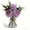 Purple, variant on Artificial Pink Roses in Vase, Lifelike Faux Flowers Arrangement with Artificial Water, 13×10 Fake Flowers in Vase for Dining Table Centerpiece, Home & Restaurant Decor