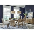 thumbnail image 3 of Magnussen Home Plum Creek Sierra Brown Extendable Trestle Dining Table, 3 of 11