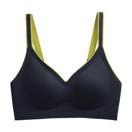 

Gradient latex underwear seamless no steel ring anti-sagging push up bra