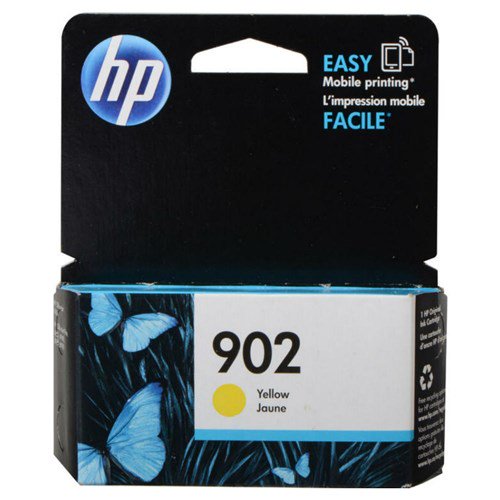 HP 902 Yellow Original Ink  Cartridge  Single Pack  