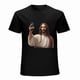 thumbnail image 1 of Selfie Jesus with Smartphone T-shirt Jesus Retro Artistic Graphic Tee Short Sleeve Funny Unisex Top, 1 of 4