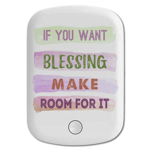 DistinctInk Magnetic Battery Pack, 5000 mAh Wireless Portable Charger with USB-C Cable, Compatible with MagSafe iPhone 14 / 13 / 12 Series - Want Blessing Make Room For It