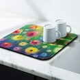 thumbnail image 4 of Dish Drying Mat for Kitchen Counter 16x18in Washable Quick Dish Drying Pad Rubber Backed Absorbent Draining Mat Fit Kitchen Counter,Bar,Under Sink,Dishes,Utensils,Dish Rack, 4 of 5