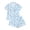 AB14 Blue, variant on Tisuna Halloween Womens Pajamas Set Pumpkin Ghost Print Short Sleeve Button Down Tops And Shorts Sleepwear Pjs Sets Cute 2 Pieces Housewear S-XXL
