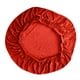 thumbnail image 4 of Funda de asiento de alta elástica cepillada de color sólido - Funda impermeable y resistente a manchas para sillas de comedor, pack de 4, 4 of 5