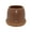 Brown, variant on Flyshop 8PCS Round Chair Leg Caps with Felt Pads Durable Floor Protectors for Hardwood Floor Prevent Scratches Reduce Noise Foot Cap, Transparent Protective Caps, 25 to 37 mm