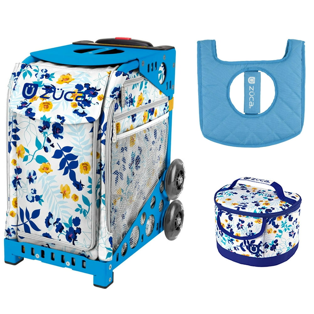 ZUCA Zuca Sport Bag Boho Floral with Gift Lunchbox and Seat Cover