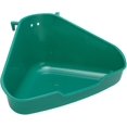 thumbnail image 2 of ZOUSSIQI Small Animal Corner Litter Box, Fanshaped Rabbit Litter Box Odorless Reinforced Sturdy for Guinea Pigs (Small) CA919-32397, 2 of 9
