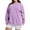 Purple, variant on Tdoqot Womens Plus Size Sweatshirt- Pullover Casual Crewneck Loose Fit Long Sleeve Fall Tops Red Size 5XL