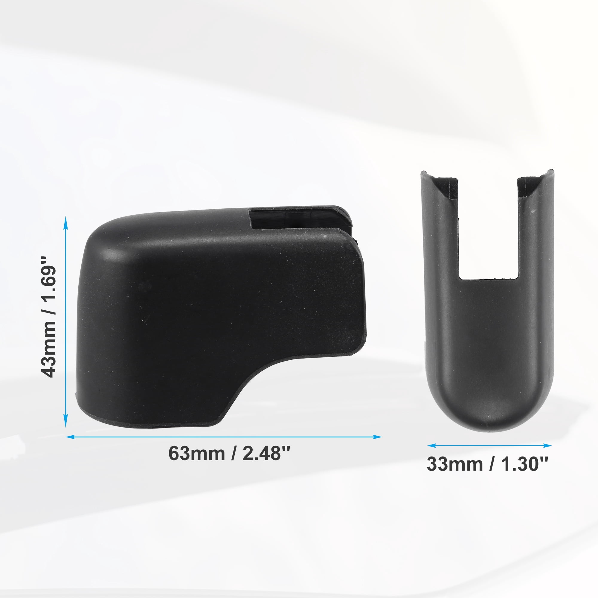 Unique Bargains Rear Wiper Arm Nut Cover Cap for BMW X5 F15 F85 1-Pack Black