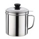 thumbnail image 3 of 1Pc Stainless Steel 1.4L Oil Storage Cup Oil Strainer Cup Oil Container (Silver), 3 of 4