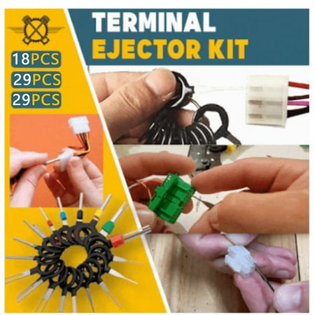 

Mittory Gift for Women Men 76Pcs Set Pin Ejector Wire Kit Extractor Auto Terminal Removal Connector