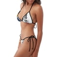 thumbnail image 2 of Lsque Sml Jeffy Pattern Women Two Piece Swimsuit Sexy Swimwear Halter String Triangle Bikini Sets, 2 of 6