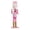 Pink hat, variant on Yihuala Classical Wooden Nutcrackers Soldier Figurine Ornament Elegant Christmas Tabletop Decors For Festives Home Styling