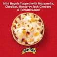 thumbnail image 4 of Bagel Bites Three Cheese Mini Pizza Bagel Frozen Snacks, 9 Ct Box Regular, 4 of 19