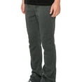 thumbnail image 2 of Victorious Men's Lightweight Fleece Drawstring Elastic Cuff Sweatpants FL91 - Heather Charcoal Small, 2 of 4