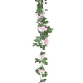 thumbnail image 1 of Wosthever Guirnalda de rosas artificiales, vid de rosas de seda falsa, flores colgantes realistas para Hotel, oficina, jardín, decoración artesanal Decoración Rosa 230*8 Wosthever HA084141-02, 1 of 6