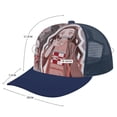 thumbnail image 2 of Kamado Nezuko Adult Baseball Cap Adjustable Sun Visor Hat Prints Trucker Hats Skull Cap Headwear for Men Women, 2 of 6